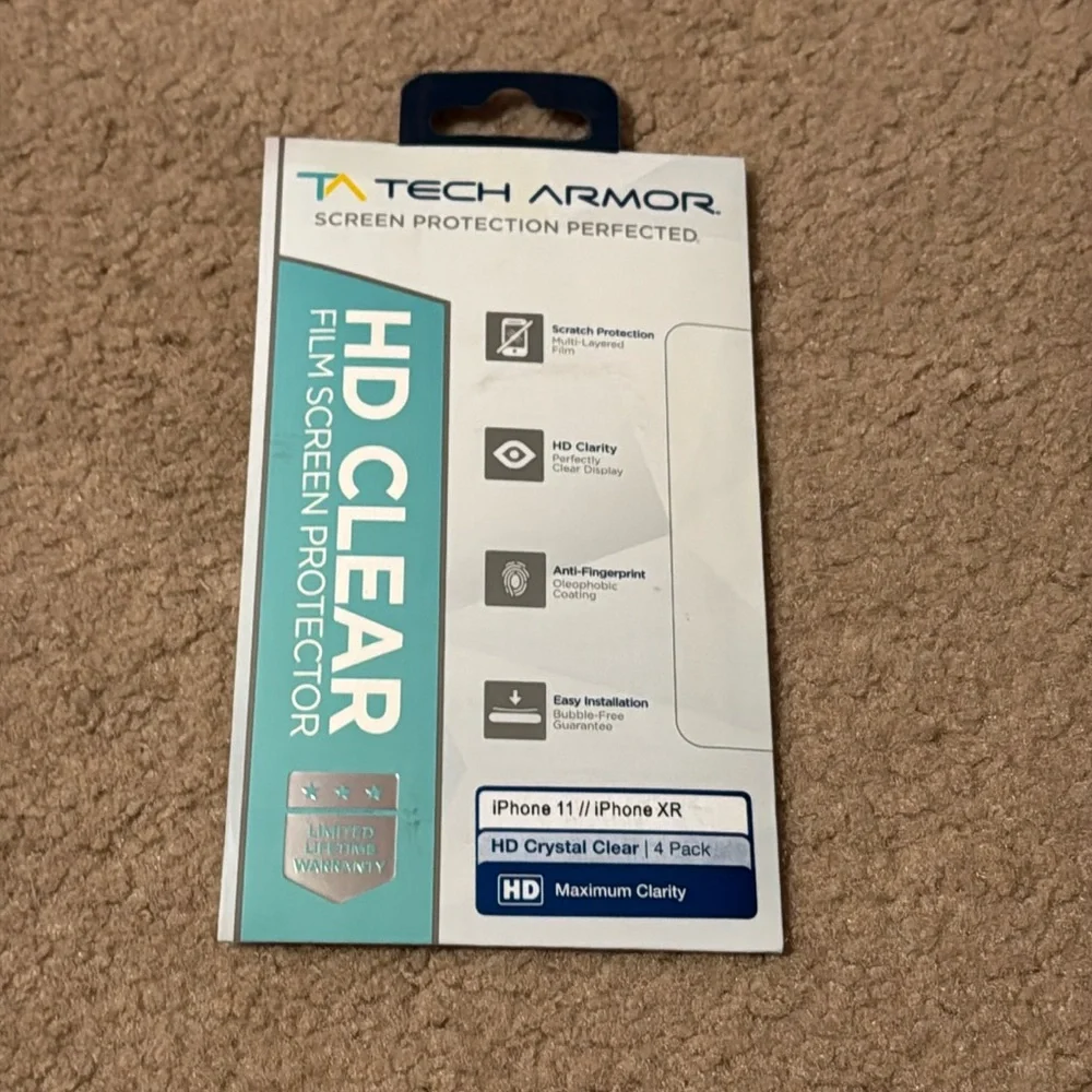 iPhone XR/11 Screen Protector (2 films left)